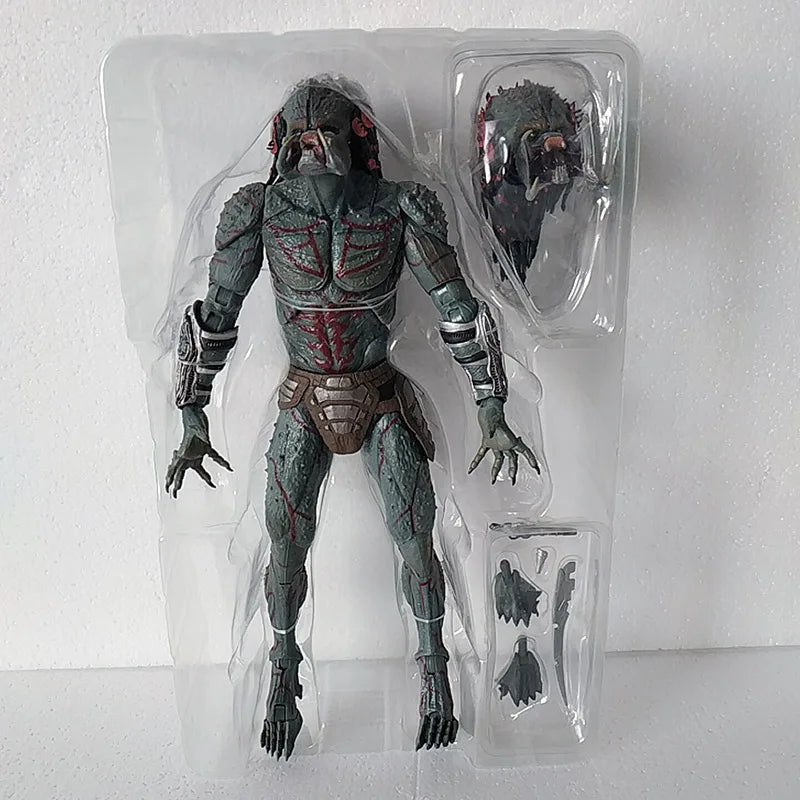 NECA Fugitive Predator Figure Original NECA The Predator Armored Assassin Action Figure Collectible Model Toys Dolls Gift