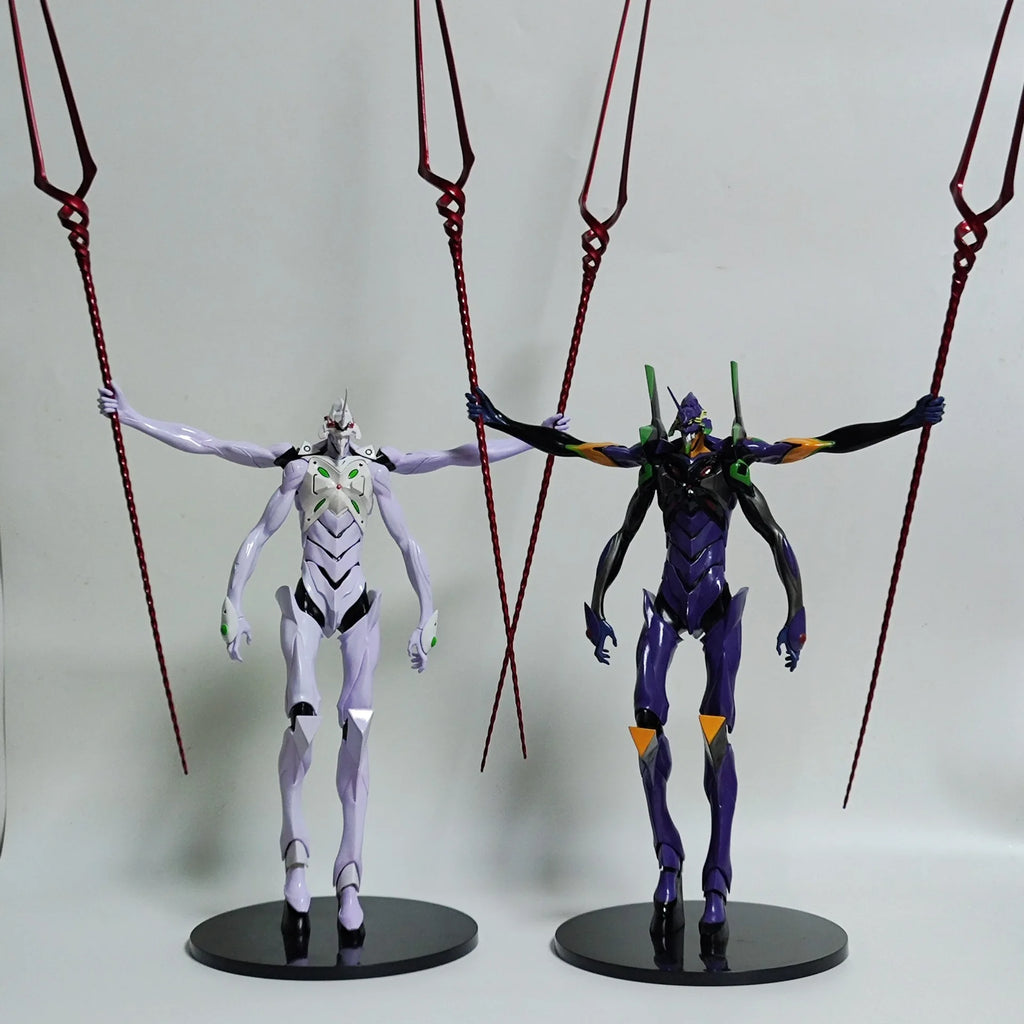 60 cm große Anime EVA EVANGELION-13 Mythical Awakening Version Cassius' Speer Actionfigur PVC Modell Spielzeug Puppe Schreibtischdeko Geschenk