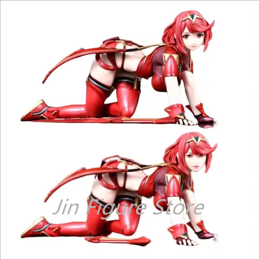 15cm Xenoblade Chronicles 2 Homura Lie Down Game Girl Figure Model Statue Boys Collection Desktop Decoration Ornament Toys Gifts