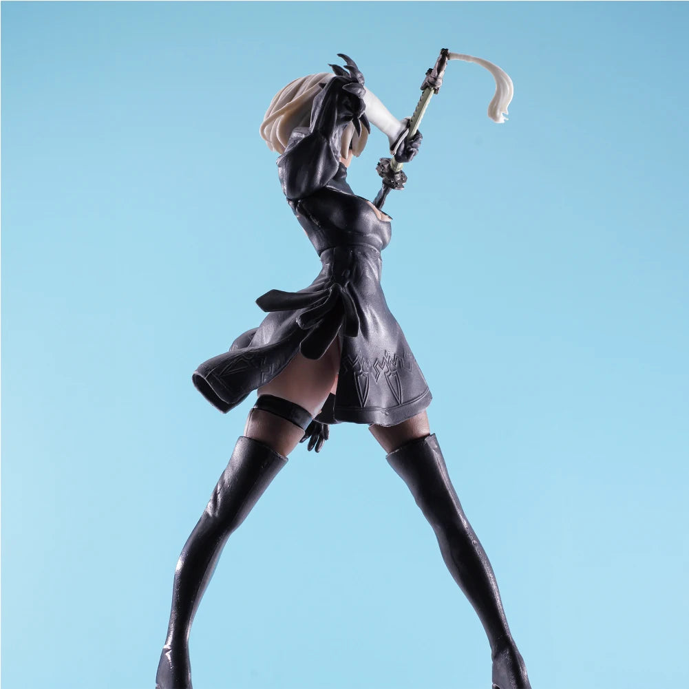 18CM Anime Nier:automata Ver1.1A 2B Yorha No. 2 Type B Premium Chokonose Action Figure PVC Model Collectible Toys Children  Gift