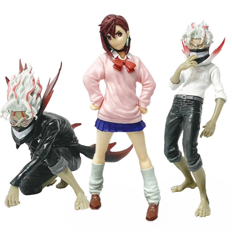 18 см аниме фигурка Dandadan Ayase Momo Takakura Ken SHFiguarts Transformed Assembly PVC модел Decora Toy Екшън фигурки Подарък