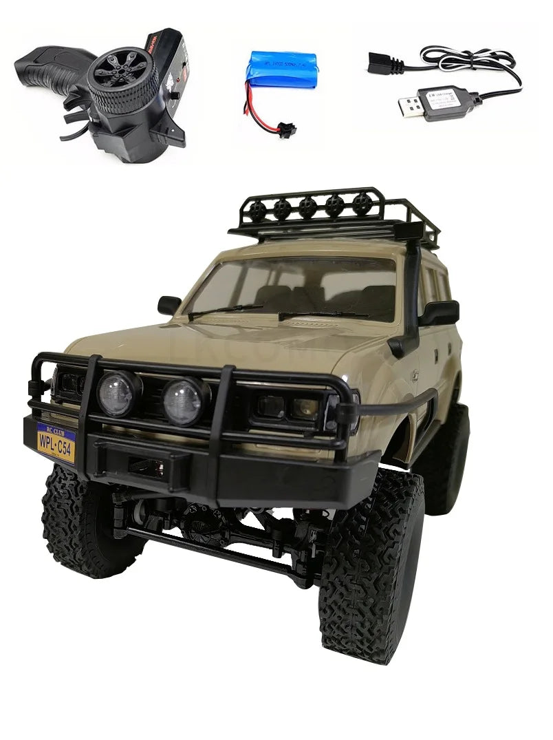 RC Trucks 4x4 Offroad c54-1 RC Rock Crawler 4x4 1/16 LC80 RC Offroad Auto RC Pickup Fernbedienung Offroad Auto