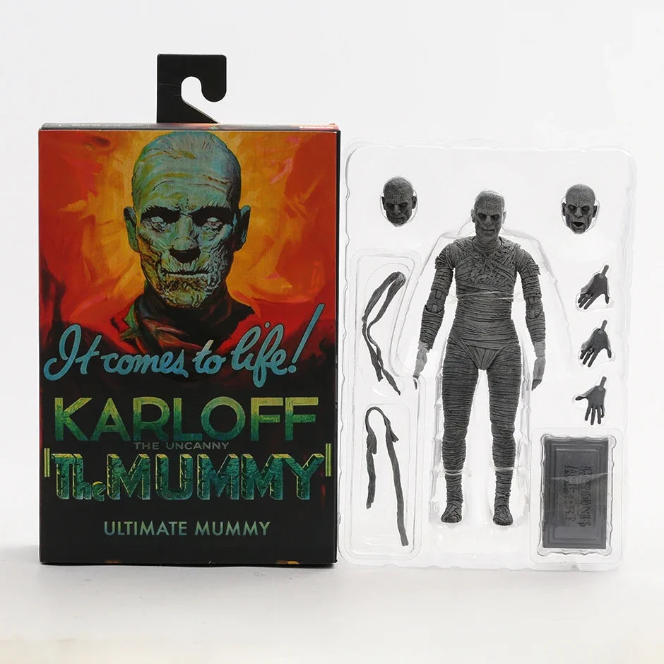 NECA Universal Monsters Ultimate Mummy Collectible Figure Model Doll Decoration Toy