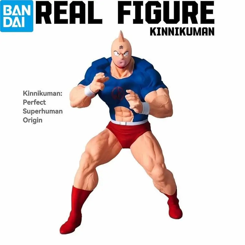 Genuine BANDAI NAMCO Kinnikuman: Perfect Superhuman Origin REAL FIGURE  Kinnikuman PVC Figure in stock Collector Figurine Toys