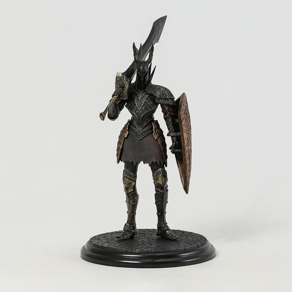 Dark Souls 3 Black Knight Anime Figures Farhan Knight With Sword Figurine PVC Statue Collectible Doll Model Desk Decora Toy Gift