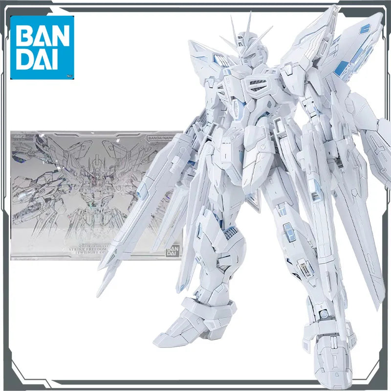 Bandai Original MODEL KIT GUNDAM MGEX  ZGMF-X20A [Twilight Coating] 1/100 Anime Figure Assembly Model Toys Model Gifts for Boys