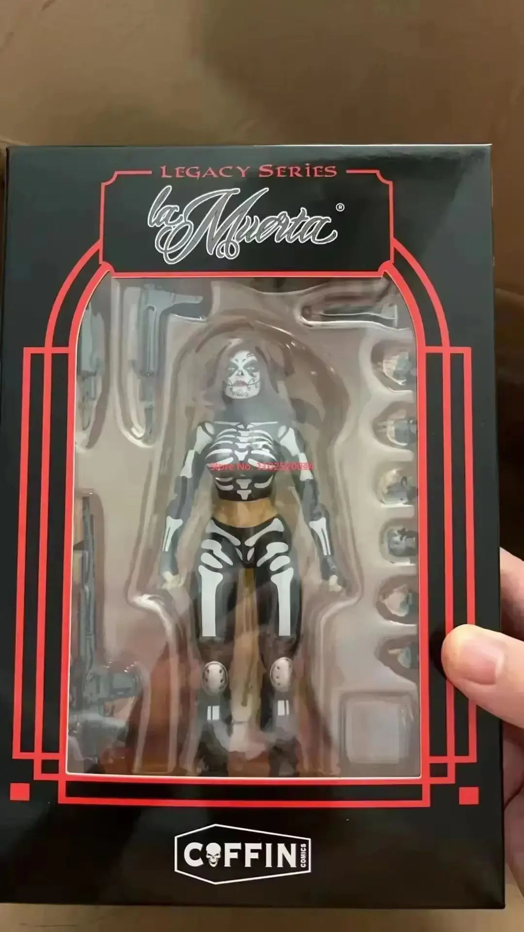 6-Inch Genuine 2024 Executive Replicas 1/12 Scale La Muerta Chaotica Lady Satanus Anime Figure Female Soldier Model Kids Gifts