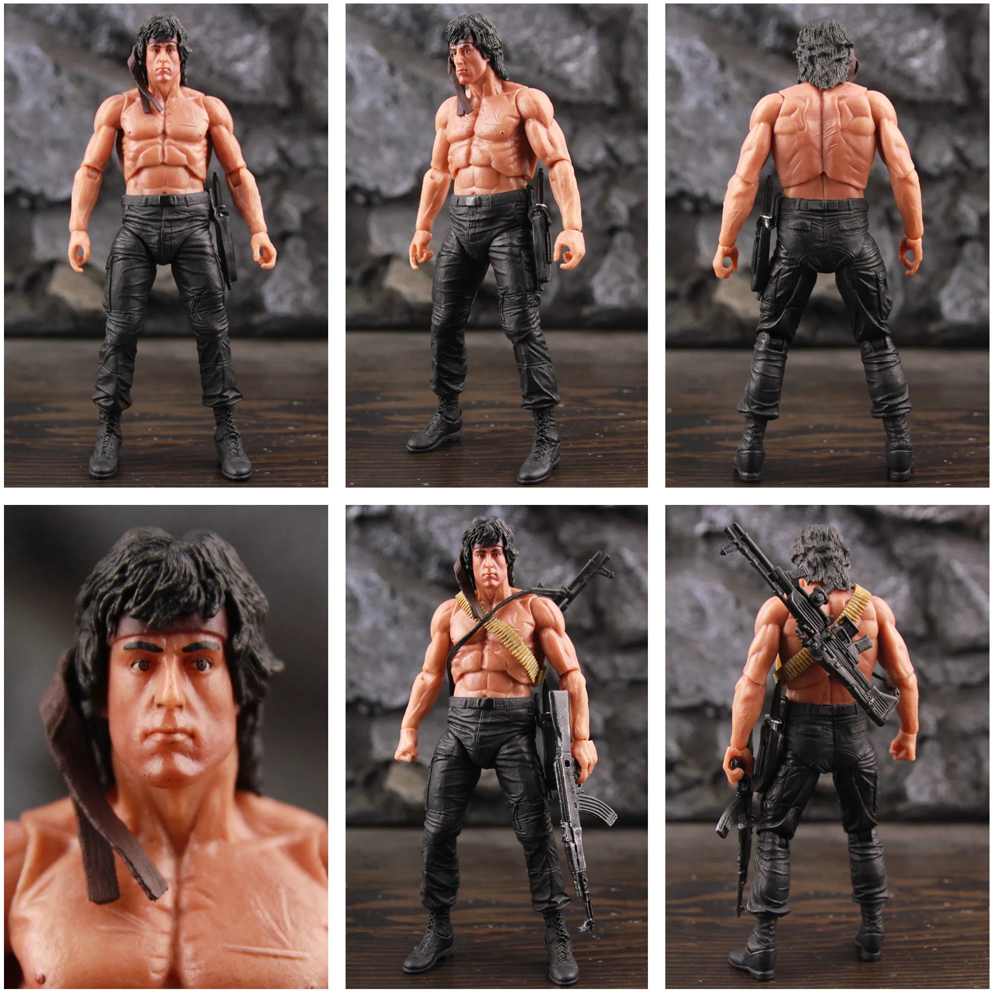 Classic Movie First Blood Ron Kim John J.R Rambo 7