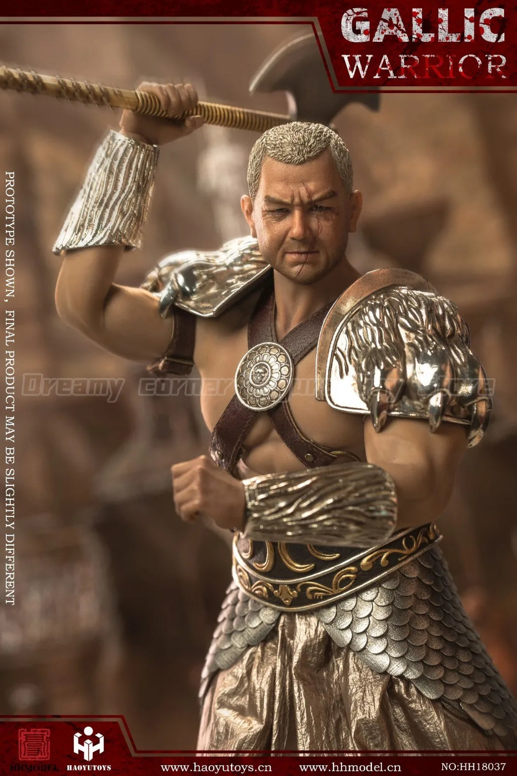 【In Stock】HHMODEL HAOYUTOYS HH18037 Imperial Legion Hunting Ground Fighter Gaul Warrior Set 1/6 Action Figure Model Collection