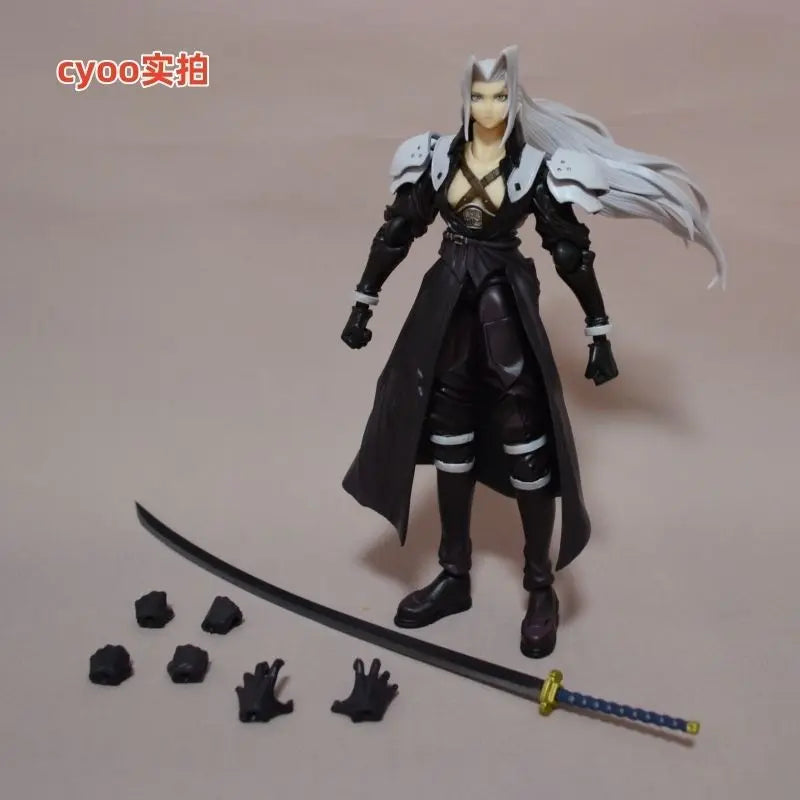 In Stock Original Square Eni Se Bring Art Series Zack Cloud Strife Action Figure Pvc Model Desktop Ornament Toys Gift