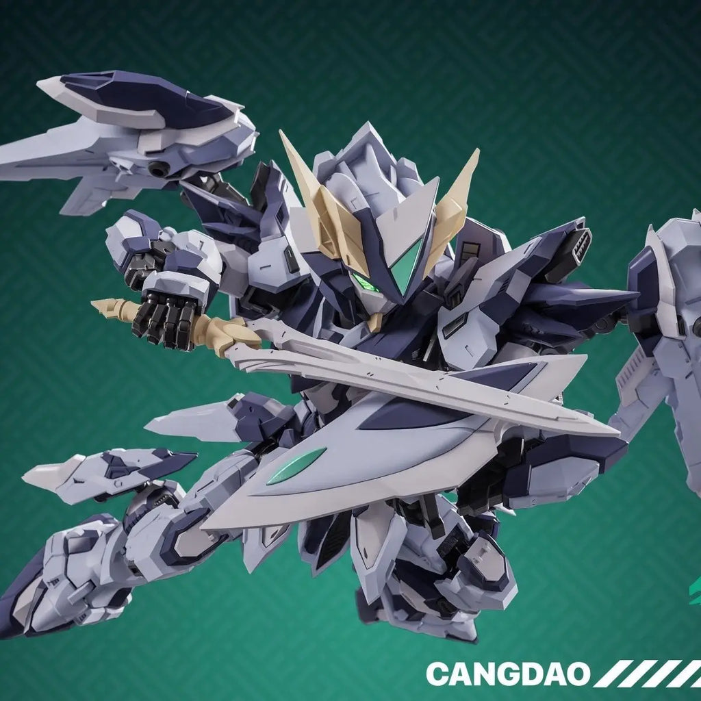 In Stock Zangdao Mode Sd Tianfa Cdm-Tg-02 Mg Finished Model Collection Action Figures Robot Model Anime Action Figure Toys Gifts