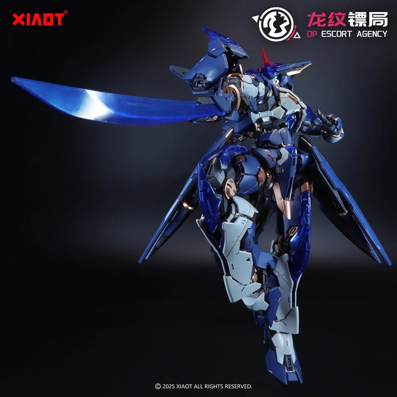 【New Product】Xiaot Burning Steel Heavy Industry Escort Agency Project Dph 01 Ling Yao Mg 1/100 Anime Doll Assembly Mecha Model