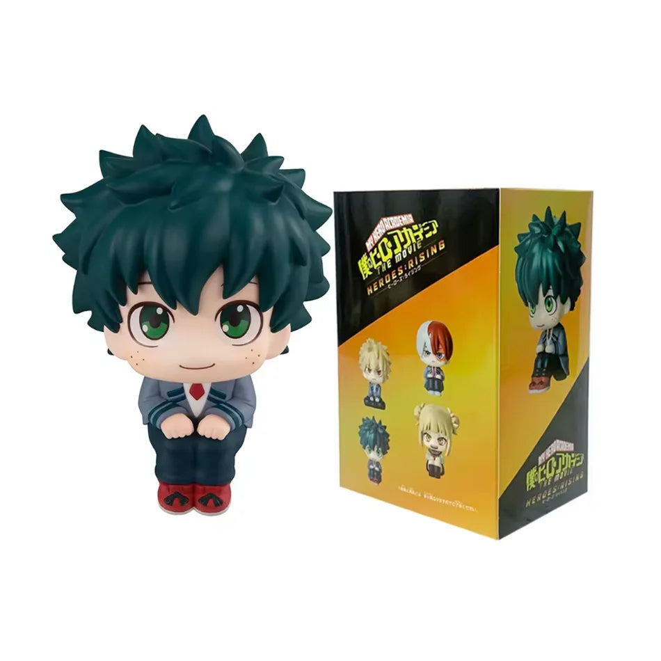 In Stock New Anime My Hero Academia Midoriya Izuku Bakugou Katsuki Ochaco Uraraka Anime Figure Toys for Kids Christmas Gift