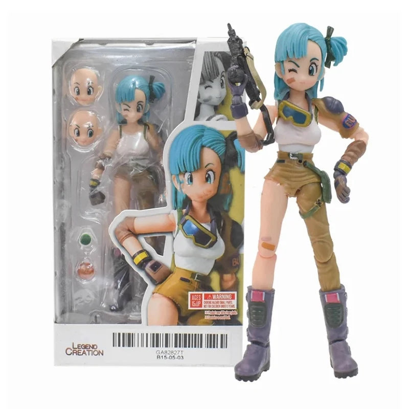 Dragon Ball Z Super Saiya Anime Figure SHF Goku Gohan Trunks Boy From Future Collection Model Action Figure Toys Birthday Gifts