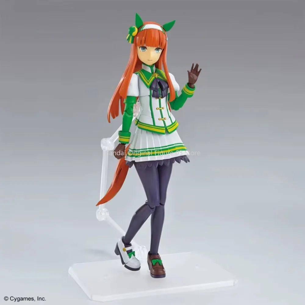 Bandai Original Genuine Figure Pretty Derby Modellbausatz Figure-rise Standard Silence Suzuka Collection Modell Actionfiguren Spielzeug