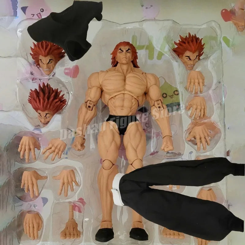 ST Baki Hanma, Sohn des Ogers, Actionfigur, Hanma Yuujiro, Figur Ko Fighting, PVC-Kollektion, Anime Yujiro-Figuren, Modell, Spielzeug, Geschenke