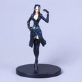 Anime Figure One Piece Toys 14cm Black coat Robin Model Dolls Pvc Action Scene Figure Decoration Birthday Gifts