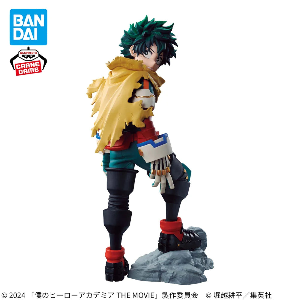 Auf Lager Original BANPRESTO My Hero Academia Der Film You're Next Izuku Midoriya Figur Anime Modell Original Boxed Toy