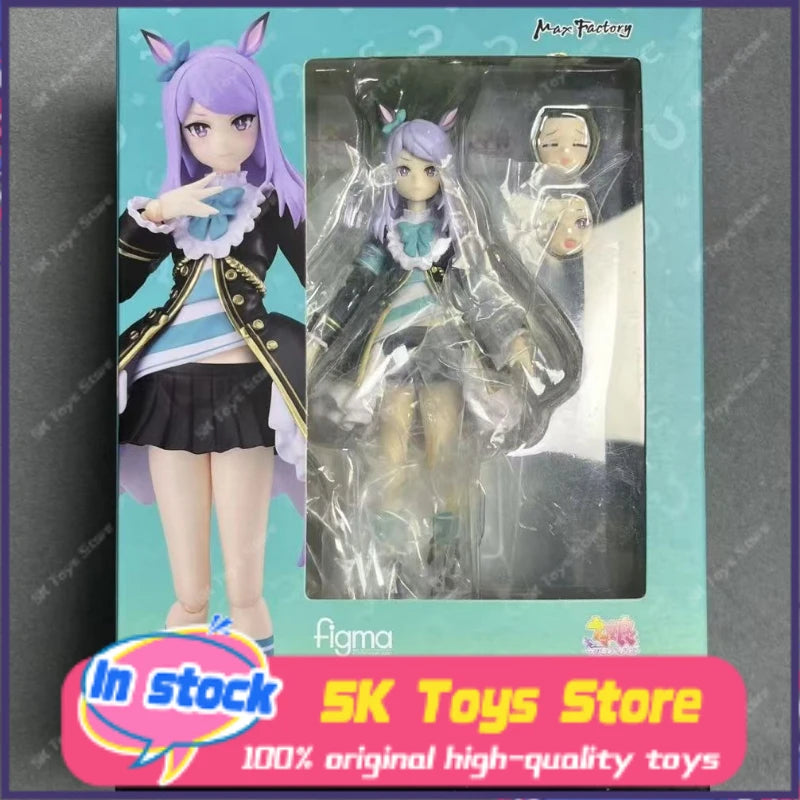 100% Original Figma 572 Umamusume Pretty Derby Mejiro McQueen In Stock Anime Action Collection Figures Model Toys