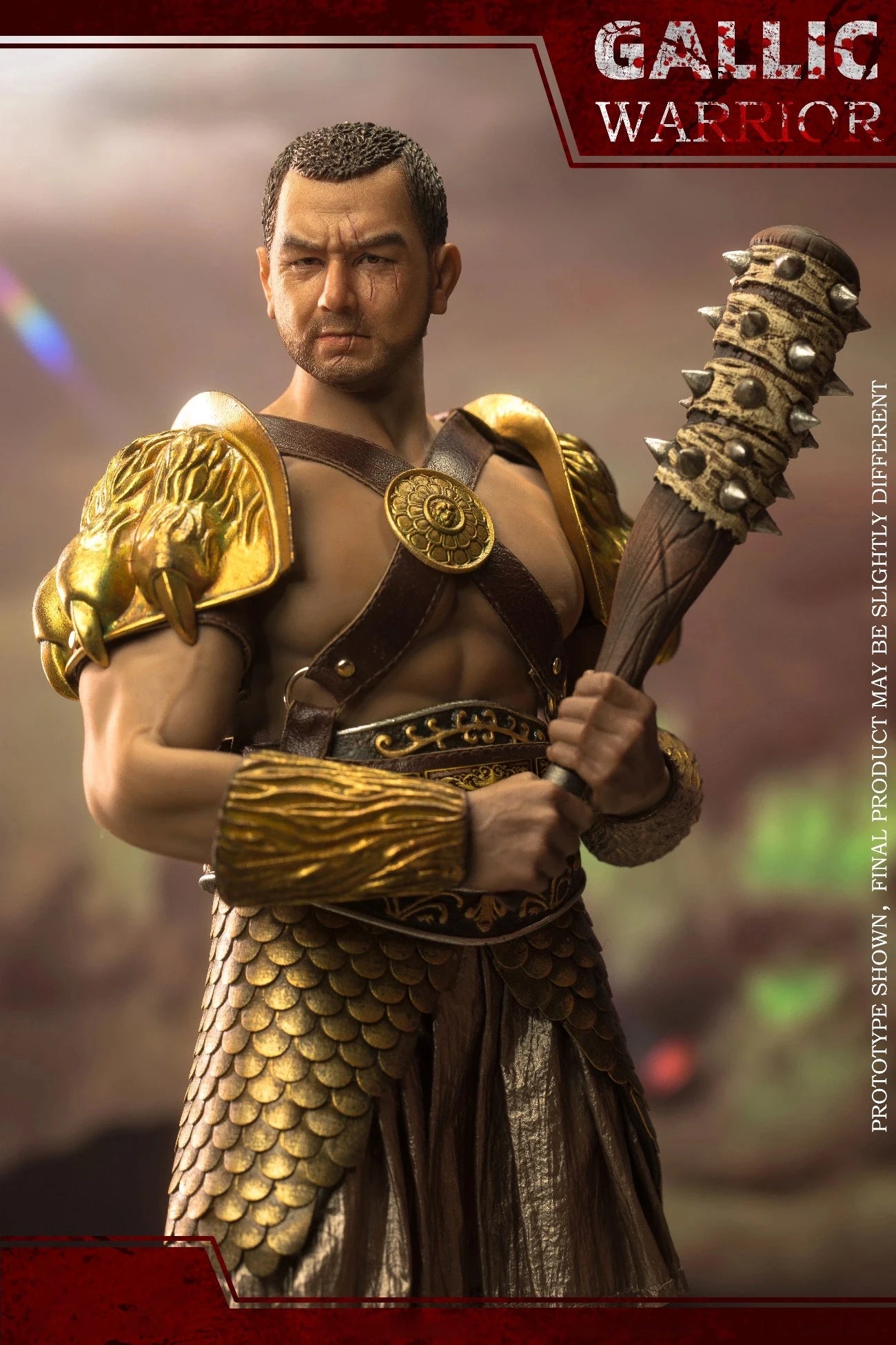 HHMODEL HAOYUTOYS HH18037 1/6 Scale Imperial Legion Hunting Ground Fighter Gaul Warrior Action Figure Set for Collectors