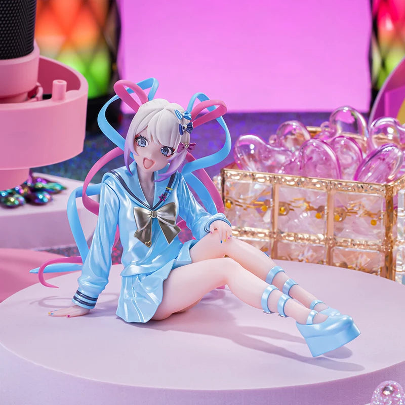 New Needy Girl Overdose Anime Figure KAngel OMGkawaiiAngel Action Figures Virtual Uploader PVC Collection Model Ornaments Gifts