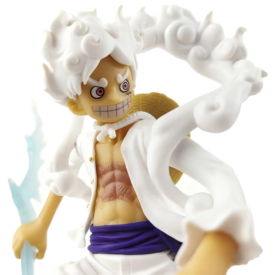 In Stock 18cm Anime Toy ONE PIECE Figure Nika Monkey D Luffy Action Figures Dolls Pvc Model Collectible Statue Toy ChristmasGift