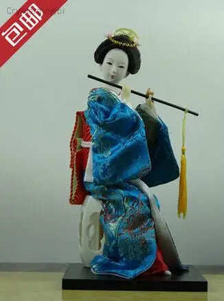 30cm Statuette Ethnic Japanese Geisha Dolls Kimono Dolls Belle Girl Lady Collection Home Decoration Miniature Figurines