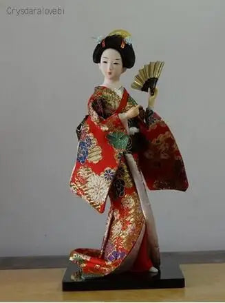 30cm Statuette Ethnic Japanese Geisha Dolls Kimono Dolls Belle Girl Lady Collection Home Decoration Miniature Figurines
