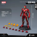 Fondjoy Iron Man MK45 & MK46 Action Figure 1/12 Scale Articulated Assemble Model Collectible Toy Decoration Perfect Gift for Boy