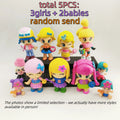 New Pinypon Gilr and Baby Action Figure Dolls Cute DIY Detachable Dress Up Toy Interchangeable Outfits Figuras Kid Girl Toy Gift