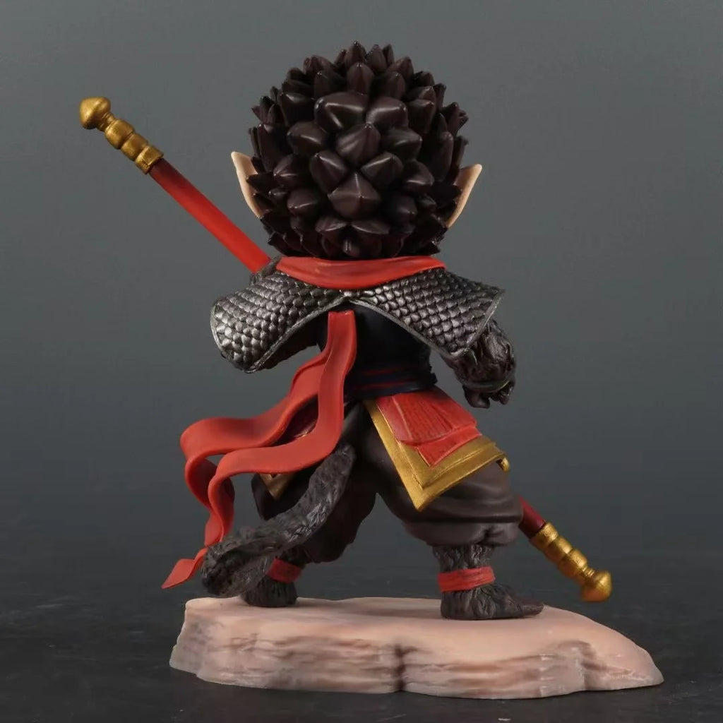 16CM Black Myth:Wukong Figures Wukong Anime Figure Q Version Figurine Pvc Gk Statue Models Dolls  Action Figurine Toys Gifts