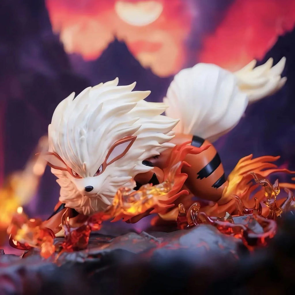 Покемон Аниме Фигурка GK Arcanine 9см Екшън Фигурка Модел PVC Колекция Орнаменти Статуя Кукли Рожден Ден Играчка Подаръци