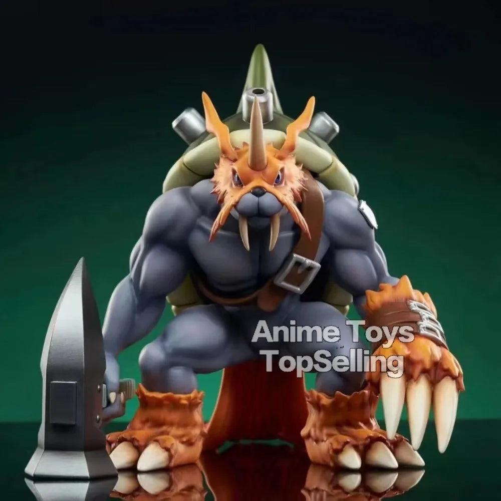 21 см Аниме Digimon Adventure Фигура Zudomon Екшън Фигурки PVC Статуя Колекция Модел Играчки Подаръци