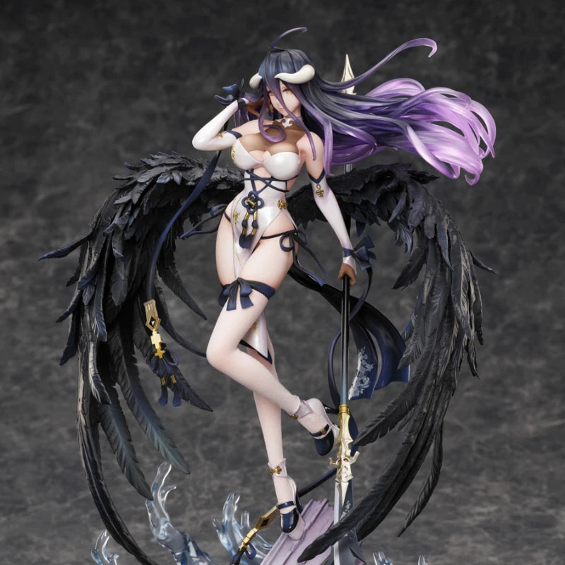 OVERLORD F:NEX  albedo Cheongsam version 100% Original genuine PVC Action Figure Anime Figure Model Toys Collection Doll Gift