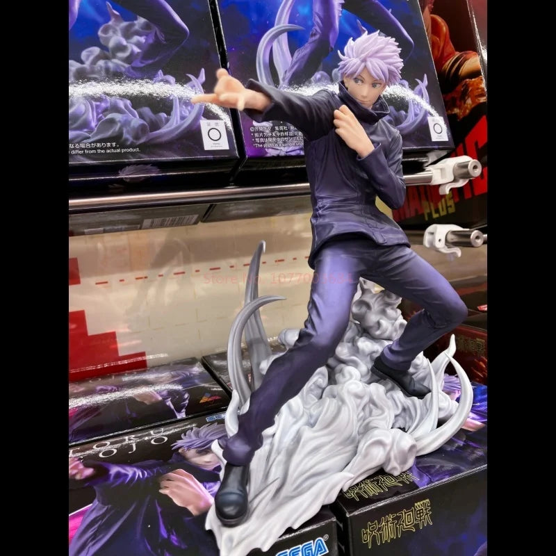 [In Stock]Genuine Model Sega Luminasta Jujutsu Kaisen 21cm Gojo Satoru Figure Anime Figurine Pvc Toys Birthday Gifts Collections