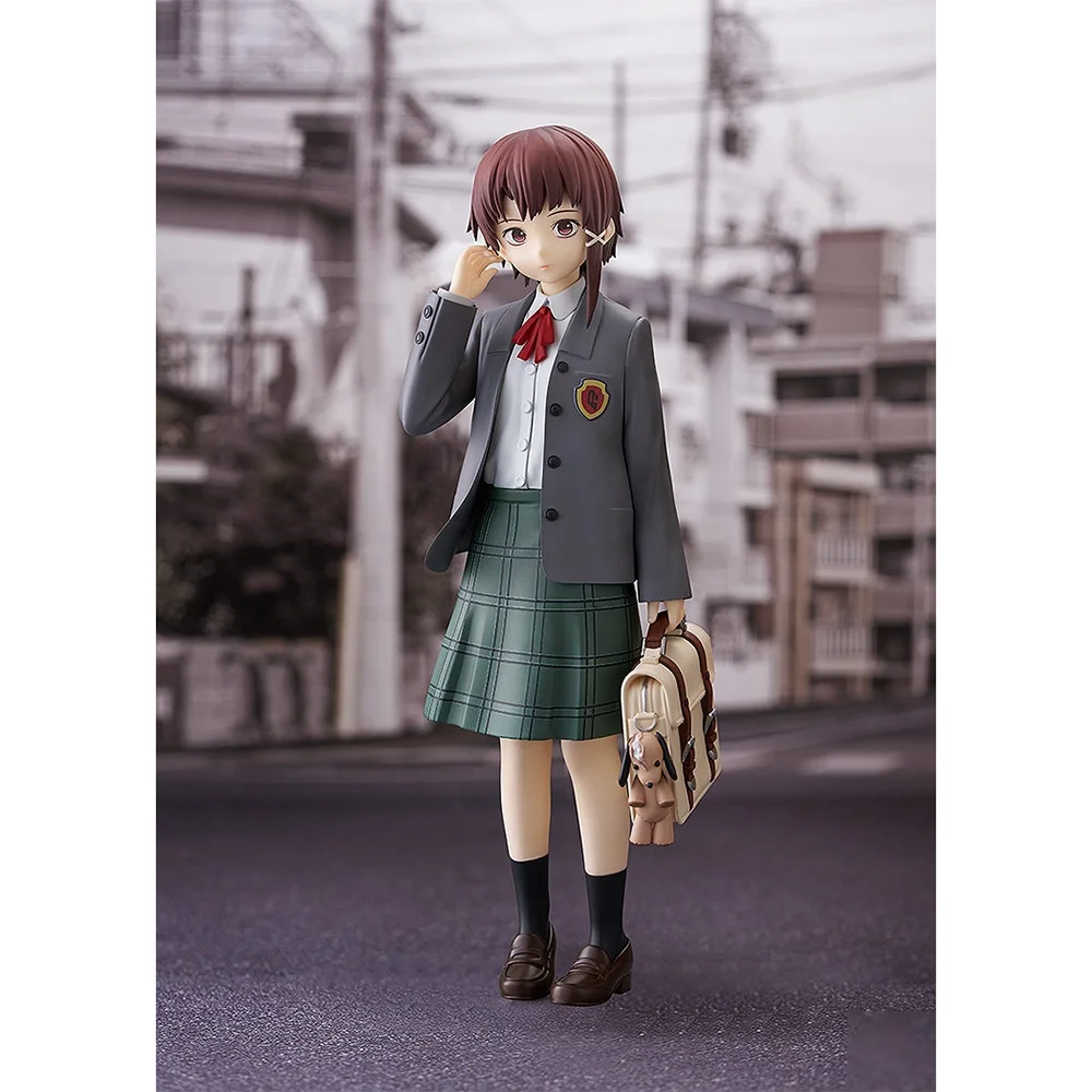 IN Stock Original Genuine GSC POP UP PARADE Serial Experiments Lain Iwakura Lain L size Action Figure Model Collectible Toy 23cm