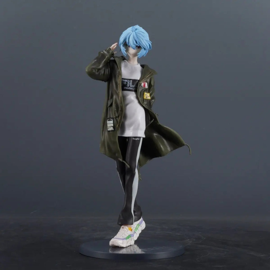 EVA Ayanami Rei Anime-Figur, 15 cm, PVC-Statue, Sammlerfigur, Mädchenfigur, GK-Sammlerstück, Spielzeug, Kindergeburtstags- oder Weihnachtsgeschenk