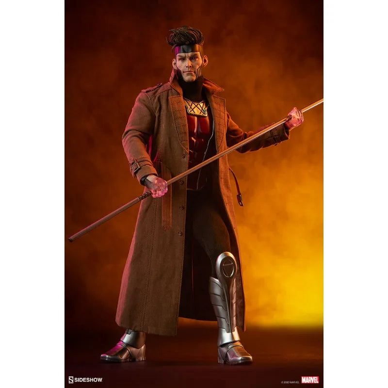 Sideshow Collectibles Original Authentic Marvel X-Men Gambit King Remy Etienne LeBeau Mobile Doll Model Handmade Toy Gift