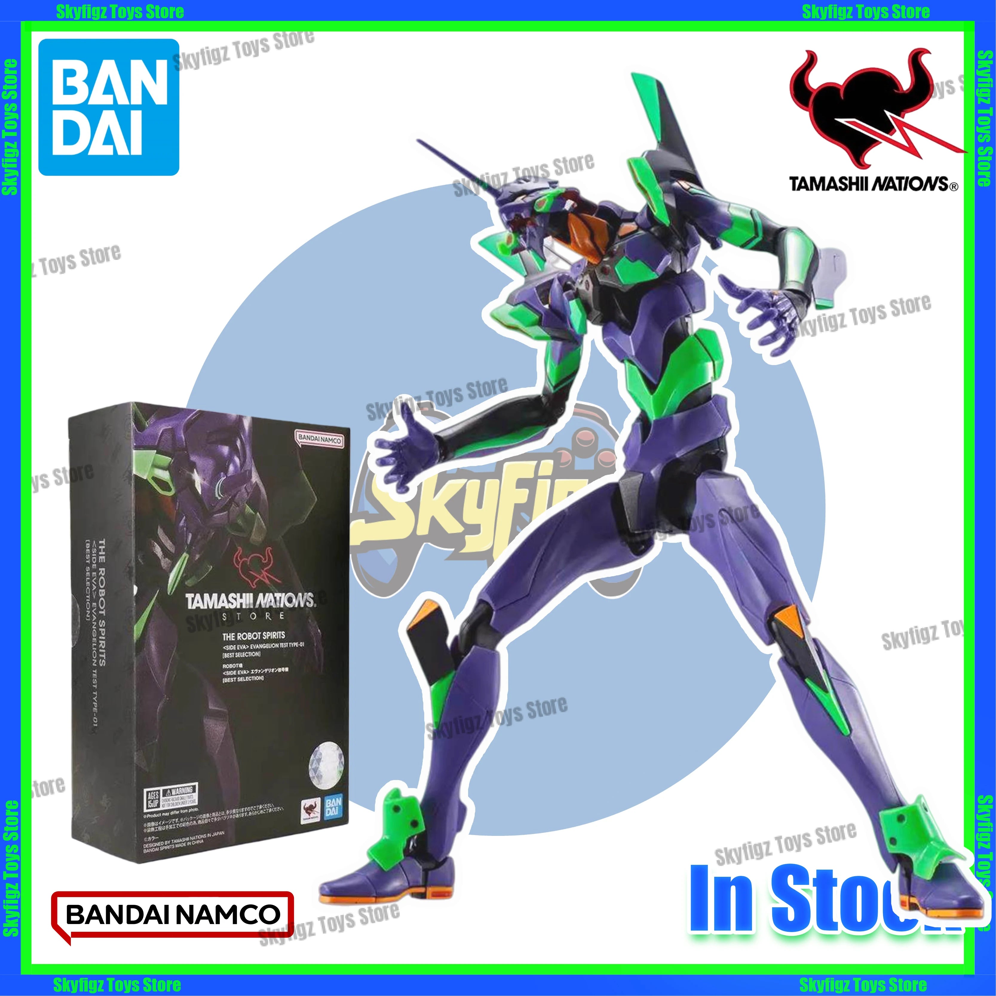 In stock Bandai TNT limited ROBOT Soul Neon Genesis Evangelion EVA Unit 0 ready stock movable figure collection gift