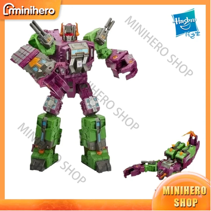 In Stock Original Hasbro Transformers War for Cybertron Earthrise WFC-E25 Scorponok Titan Class Articulated Super Action