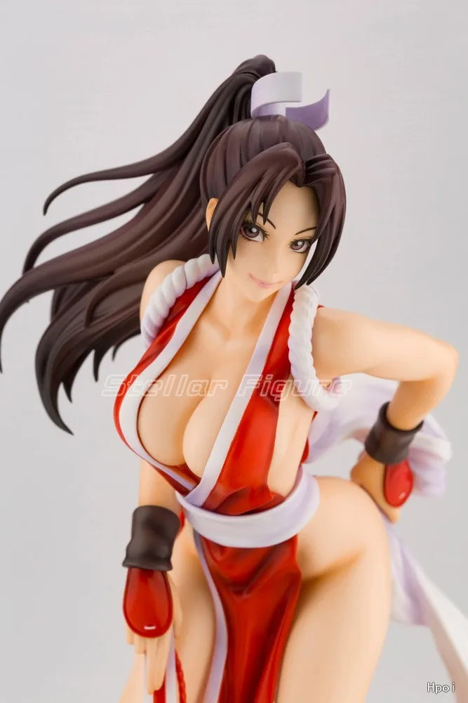 【SF】In Stock Original Kotobukiya BISHOUJO STATUE THE KING OF FIGHTERS 98 Shiranui Mai Figures Anime Model Collection