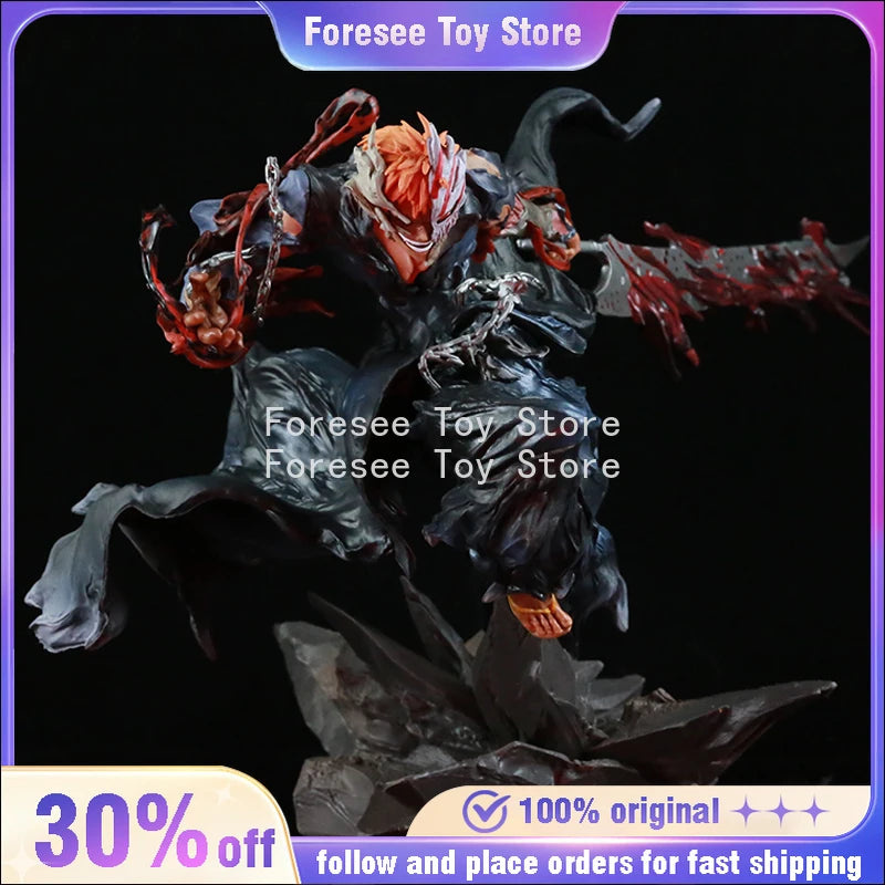 22cm Kurosaki Ichigo Figure BLEACH Anime Figures Collection Model Light-up Desktop Ornament Decorations Best Gifts for Children