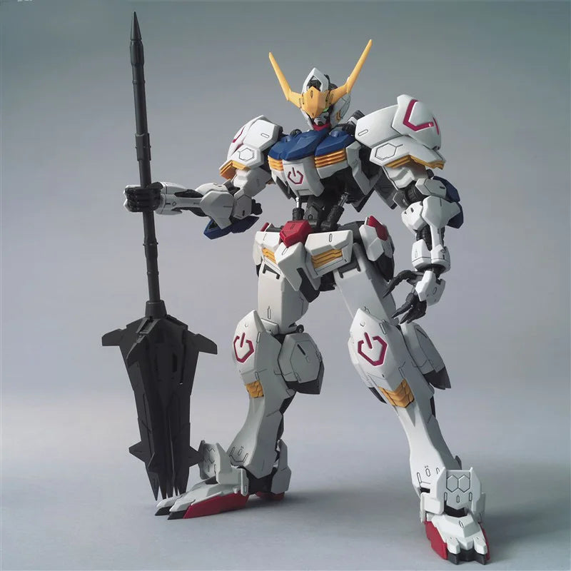 Bandai Gundam Model Kit Anime MG 1/100 Barbatos Fourth Form Mobile Suit Gunpla Action Figure Toys for Boy Children's Gift