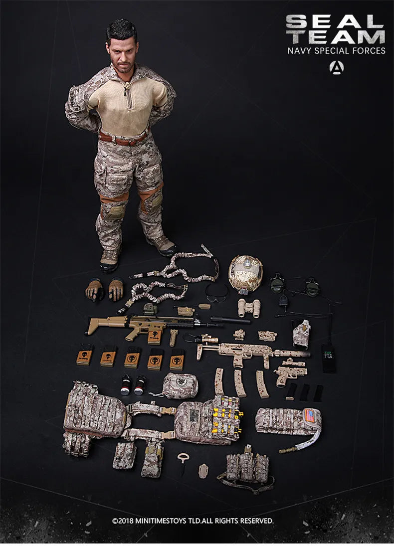 In Stock Toys 1/6 Scale M021 Cqb Cia Special Forces Action Figure Full Set Military Soldier Model Accessories Collection Gift