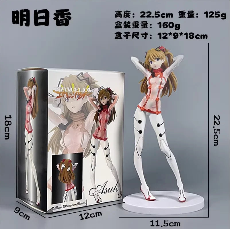Anime New Theatrical Version Eva Finale Asuka Langley Soryu Seaside Battle Damaged Model Toy Action Figure