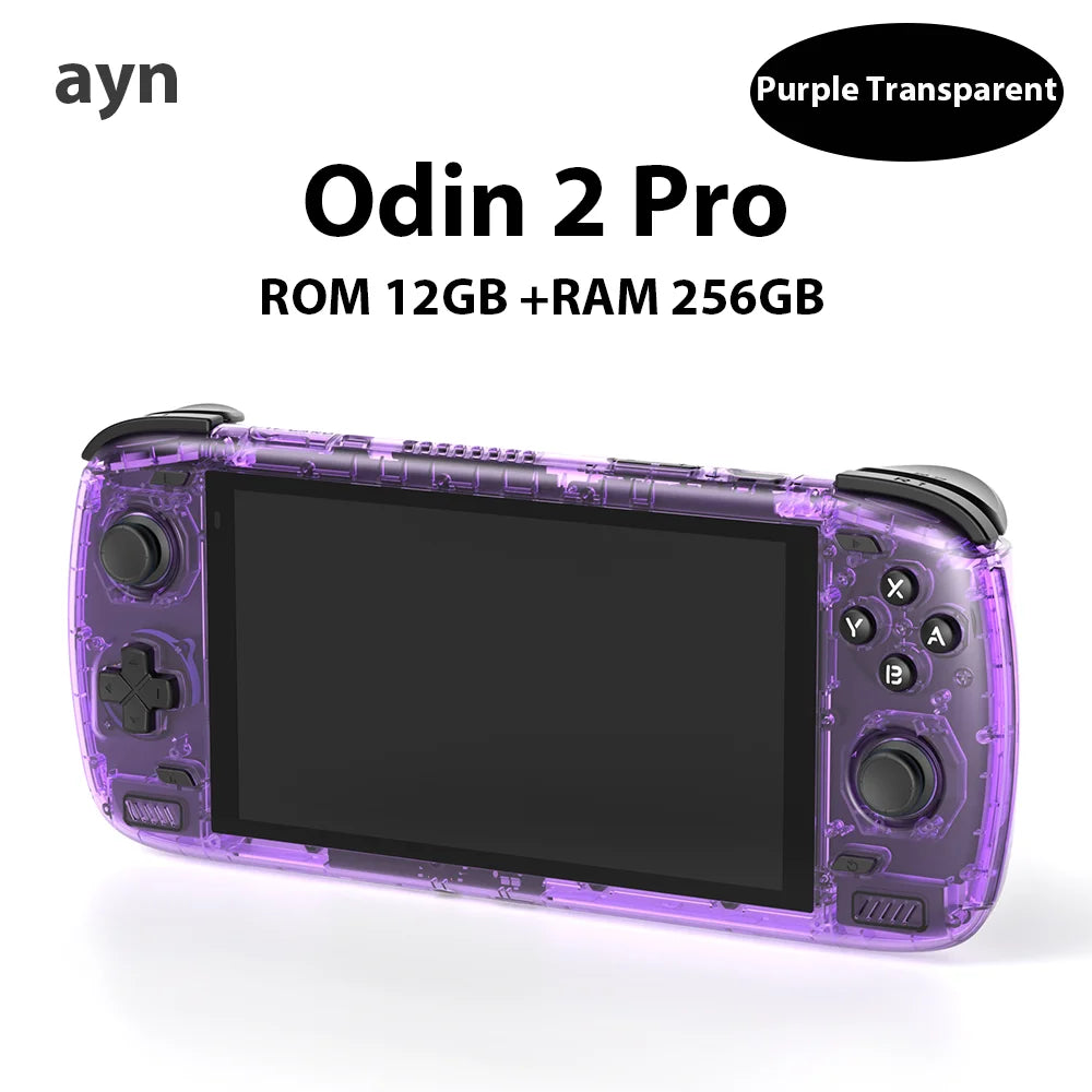 NEW AYN Odin 2 Pro Handheld Game Player 12GB 256G Android 13 6.0Inch IPS Touch Screen 8GEN2 8000mAh Battery Wifi 7 Bluetooth 5.3