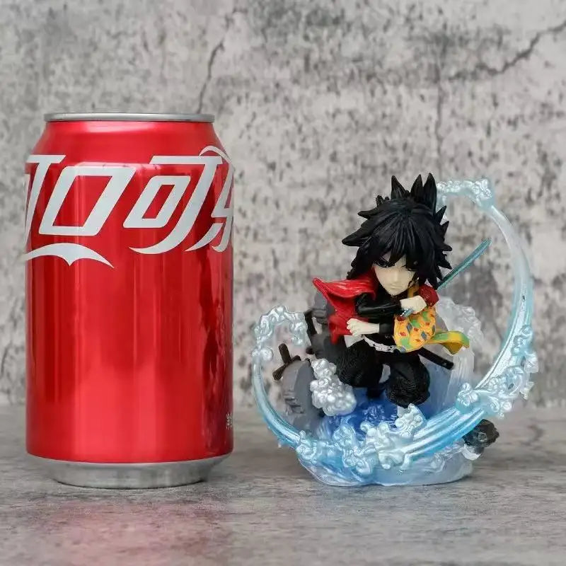 Hot 8-10CM Anime Demon Slayer Figure Kamado Tanjirou Agatsuma Zenitsu Nezuko Action Toy Warrior PVC Model Collectibl Toy Gifts