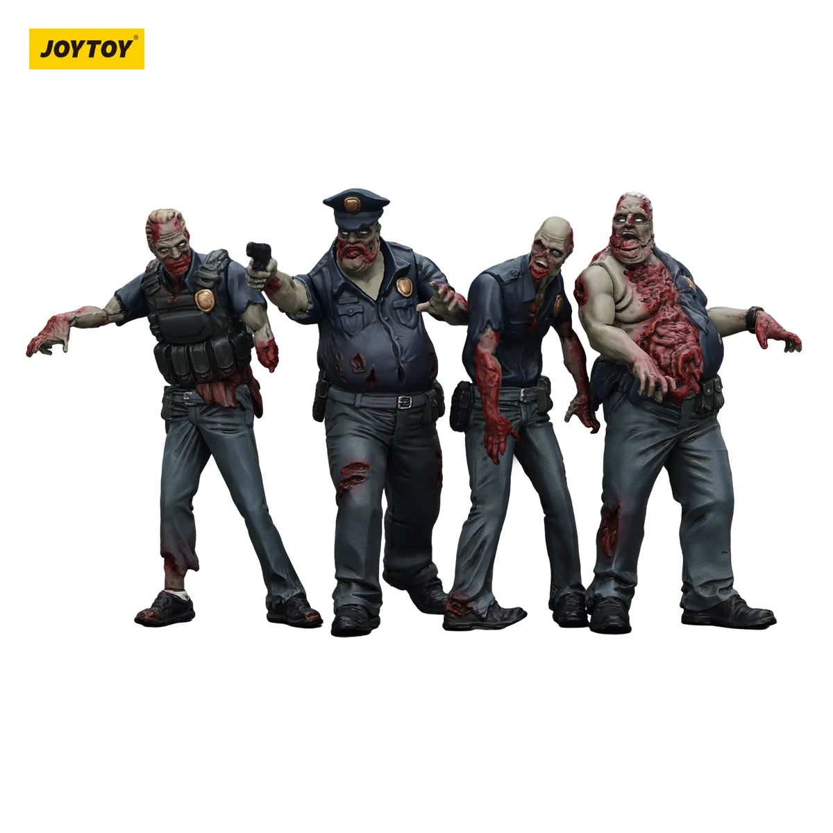[IN-STOCK]JOYTOY Dark Source Action Figure Dark Source Zombie Figure Security Guards 11P  birthday