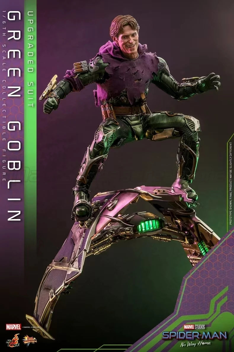 【MT】Hot Toys MMS674 Marvel Spider-Man: No Way Home GREEN GOBLIN Norman Osborn Upgraded Version 1/6 Action Figure Collection Toys