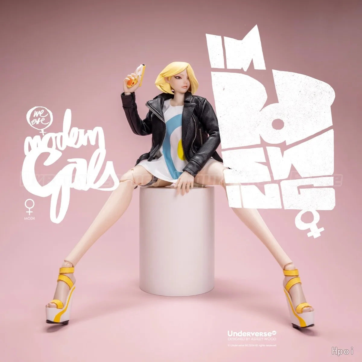【In Stock】Original Underverse MODERN GALS POPSWING 1/6 Action Figure Toy Model Collection Gifts